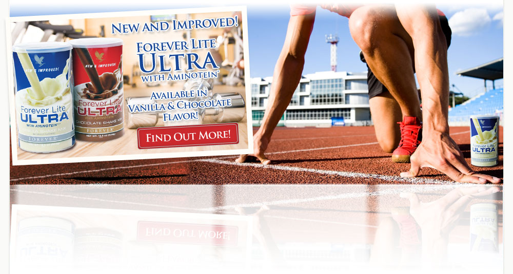 Aloe Vera World & Sports - Forever Lite Ultra with Aminotein